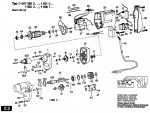 Bosch 0 601 150 003  Drill 220 V / Eu Spare Parts